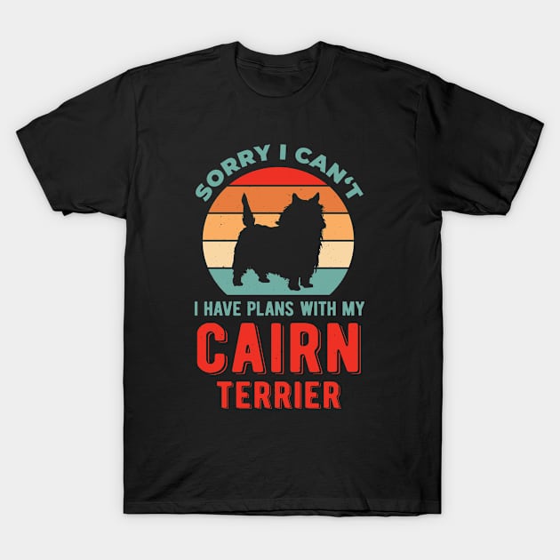 Funny Cairn Terrier T-Shirt by TheVintageChaosCo.